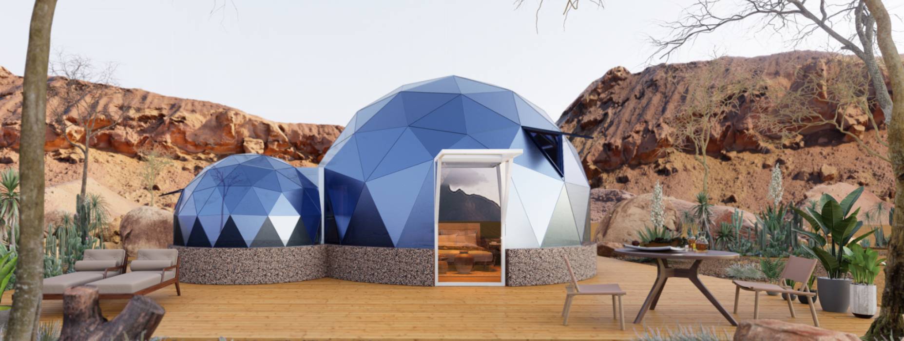 古丈县球形智能光伏玻璃星空房